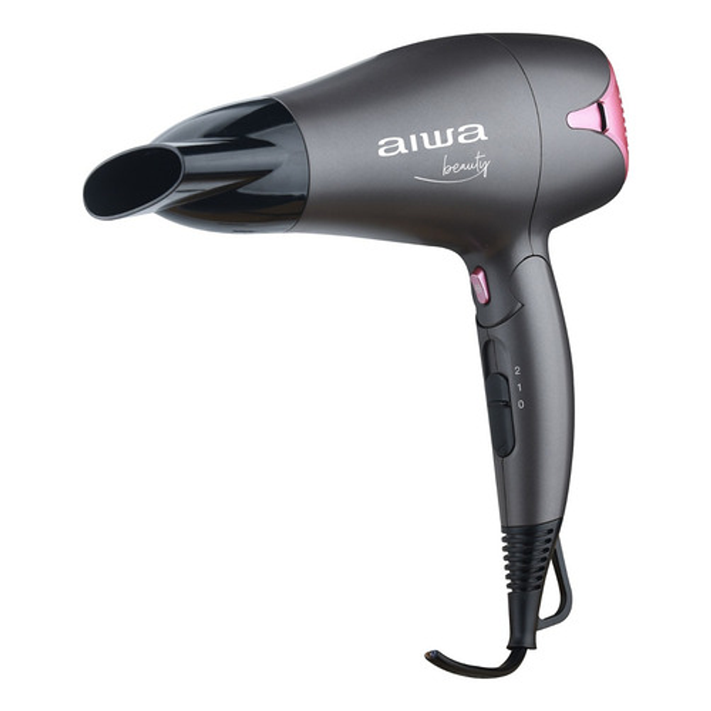 Secador De Pelo Aiwa Plegable Y Transportable Aw-thd1839 Color Negro