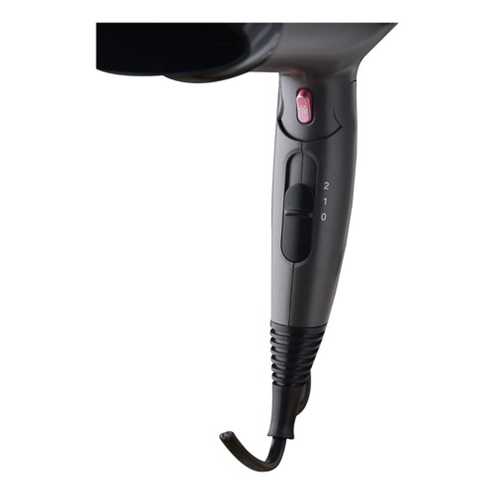 Secador De Pelo Aiwa Plegable Y Transportable Aw-thd1839 Color Negro