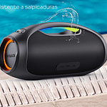 Parlante Portatil Bluetooth Aiwa Ipx6 Con Tws 60w Aw-s244bt Color Negro