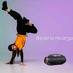 Parlante Portatil Bluetooth Aiwa Ipx6 Con Tws 60w Aw-s244bt Color Negro