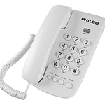 Teléfono Sobremesa Blanco Y Negro - Negro