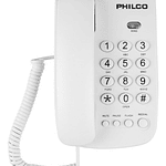 Teléfono Sobremesa Blanco Y Negro - Negro