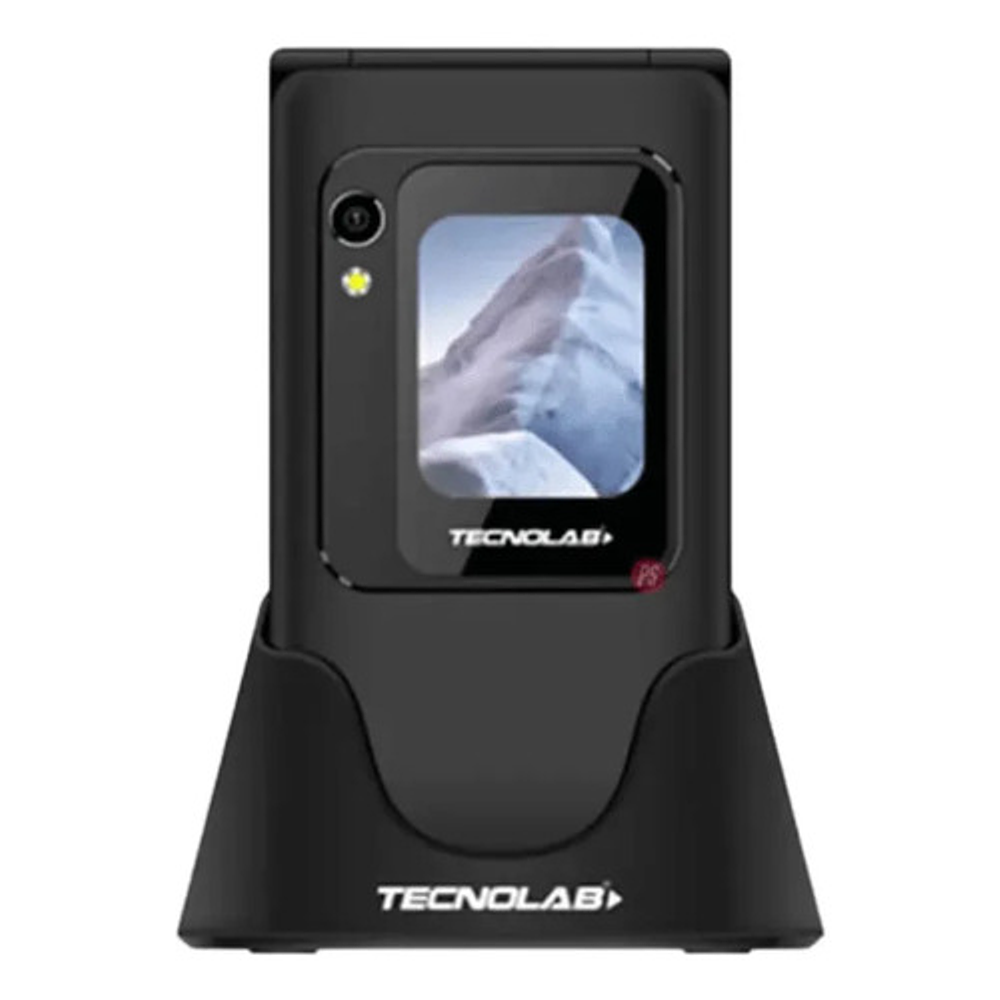 Telefono Senior Adulto Mayor 2.8 Doble Pantalla Rojo Tl705bk