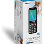 Telefono Celular Senior Tecnolab 4g Adulto Mayor Tl487 Rojo