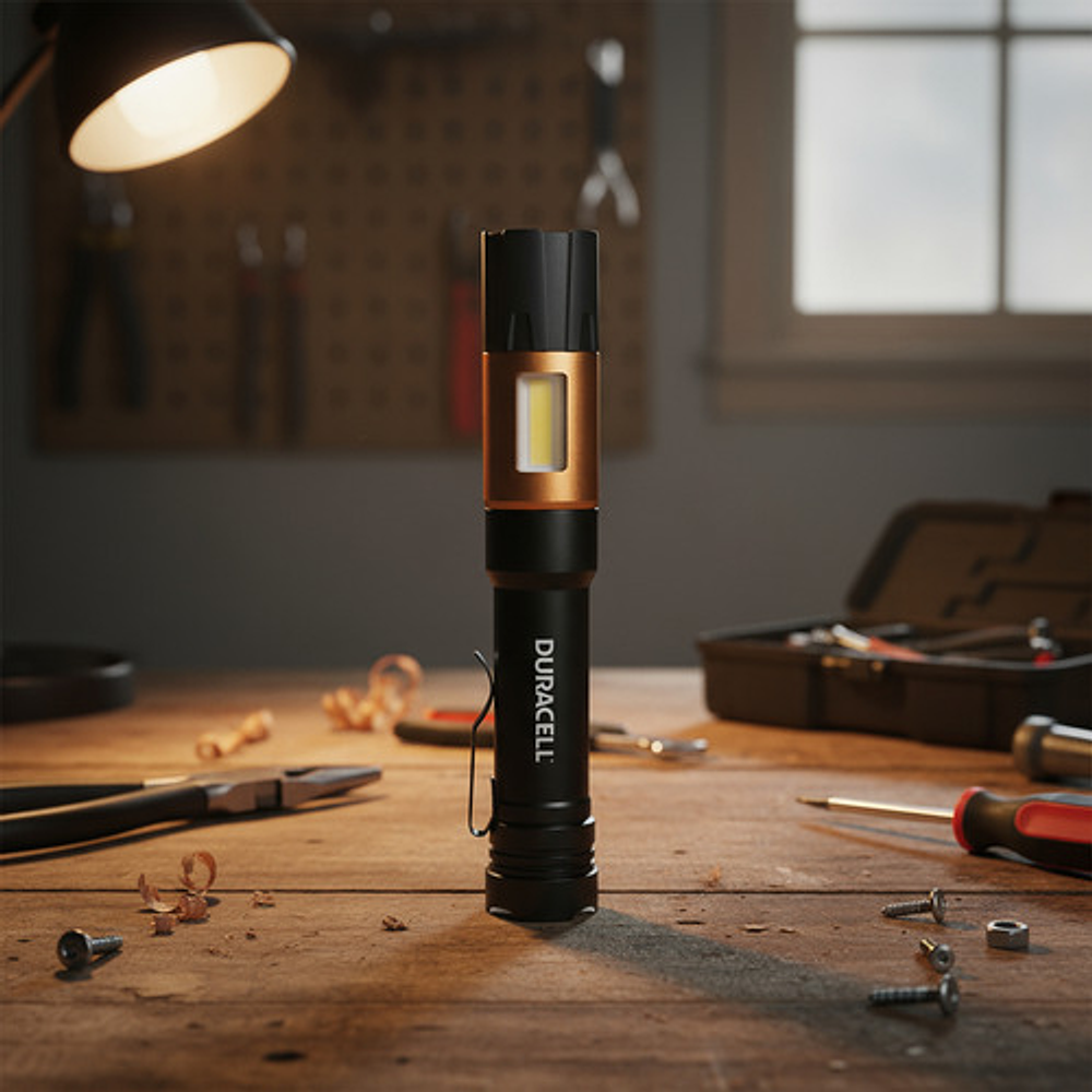 Linterna Led Lapicera Duracell 100lm 2aaa - Rex