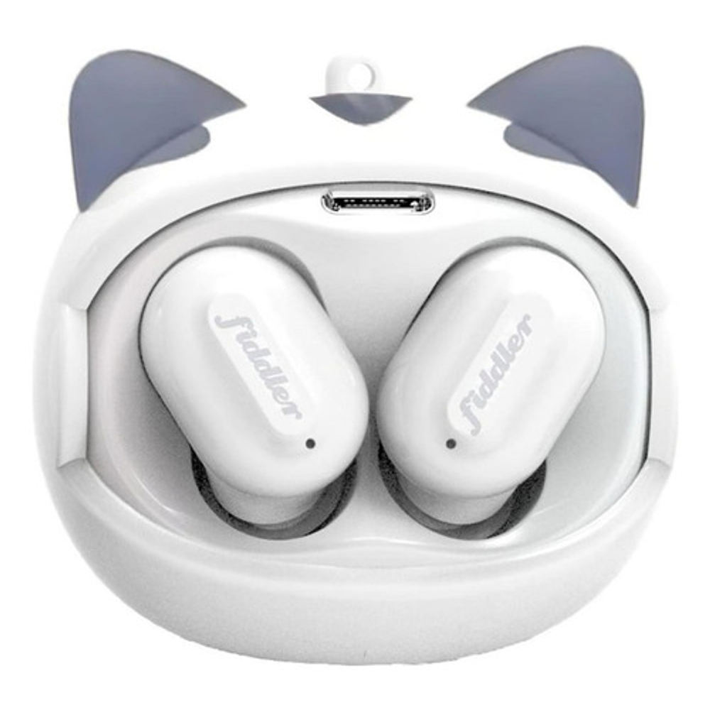 Audífonos Inalámbricos Rolling Face Fiddler G05dg Colores Color Blanco