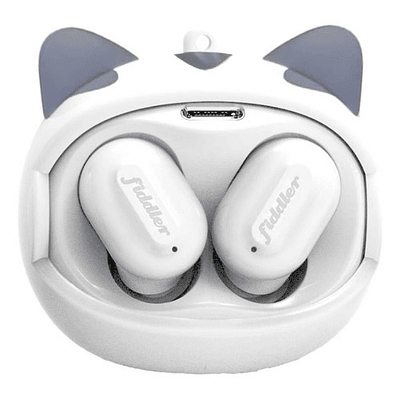 Audífonos Inalámbricos Rolling Face Fiddler G05dg Colores Color Blanco