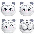 Audífonos Inalámbricos Rolling Face Fiddler G05dg Colores Color Blanco