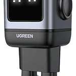 Cargador C65w 1 Usb-a + 2 Usb-c Gris Ugreen Cd361