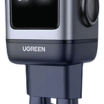 Cargador C65w 1 Usb-a + 2 Usb-c Gris Ugreen Cd361