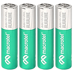 Pila Macrotel Ma-alk4aaa Cilíndrica - Pack De 4 Unidades