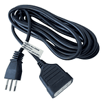 Extension Alargador 5 Metros  Negro Tecmaster Tm-800101-bk