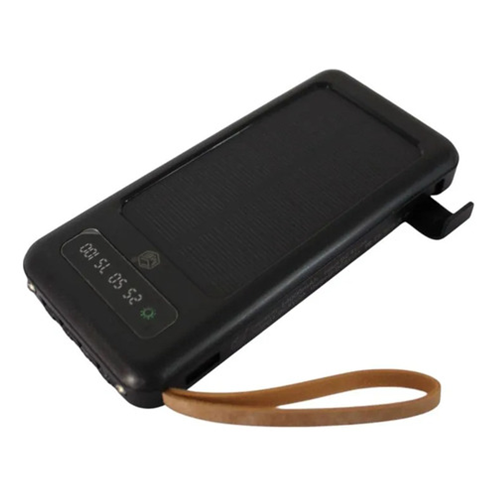 Batería Portátil Solar Power Bank 45.000mah Negro