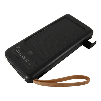 Batería Portátil Solar Power Bank 45.000mah Negro
