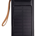 Batería Portátil Solar Power Bank 45.000mah Negro