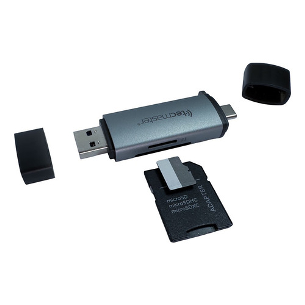 Lector Fast Speed Card Reader 3.0 - 3-1 Interface Gris