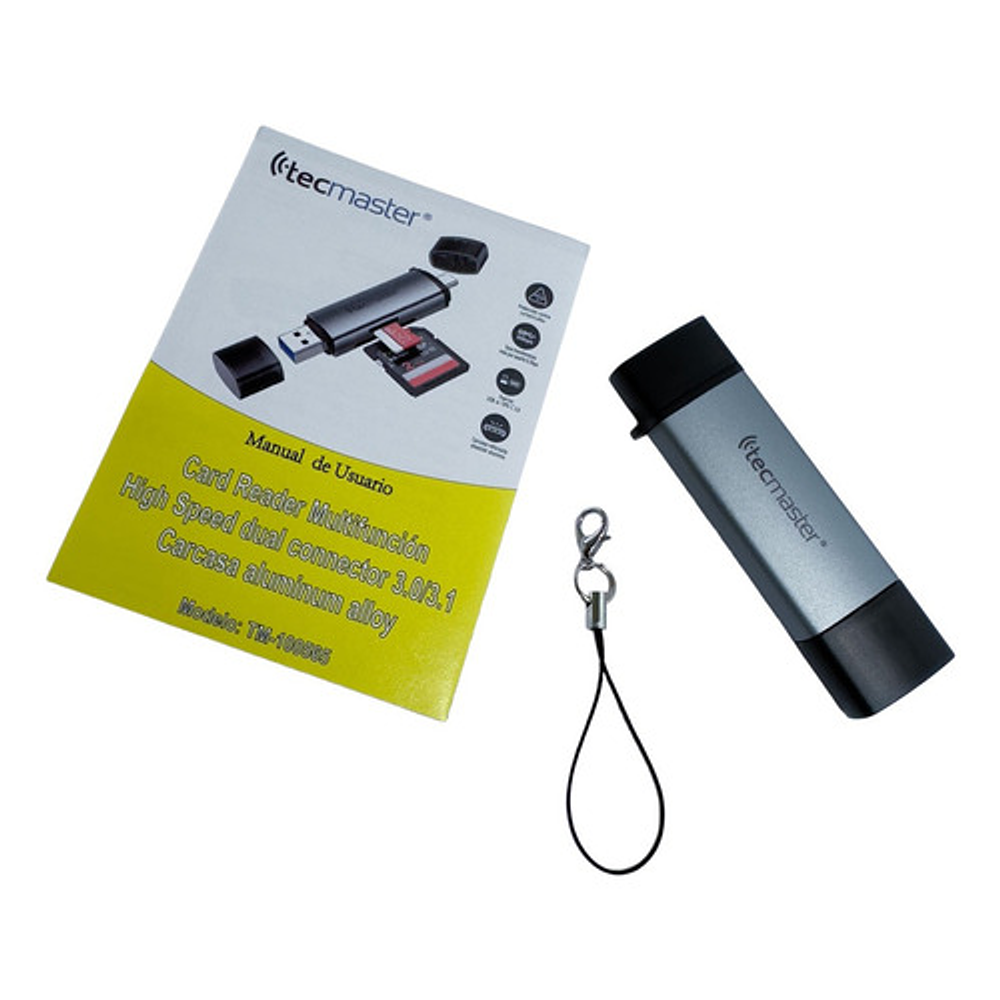 Lector Fast Speed Card Reader 3.0 - 3-1 Interface Gris