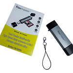 Lector Fast Speed Card Reader 3.0 - 3-1 Interface Gris