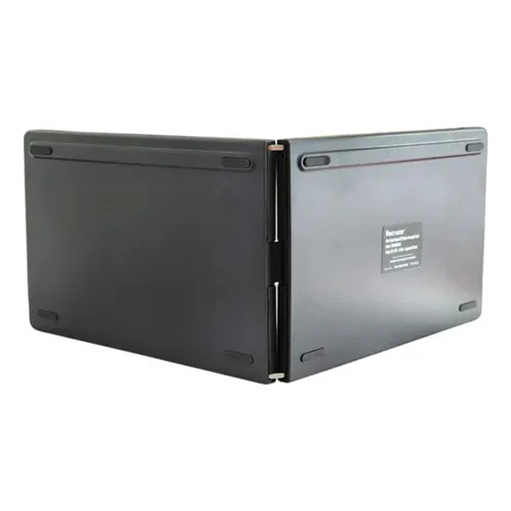 Mini Teclado Bluetooth Plegable Recargable Tecmaster Negro Español Latinoamérica