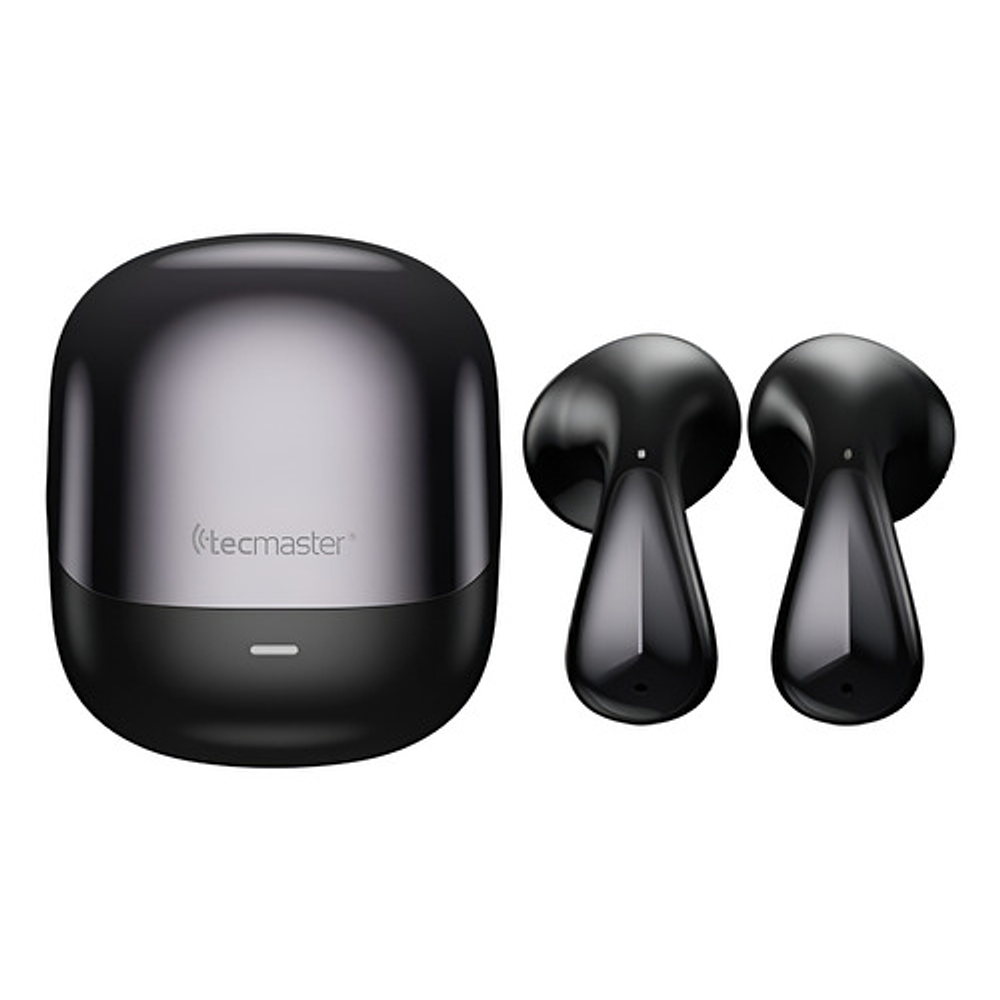 Audifonos Bluetooth Tecmaster Tm-300530 Smart Touch Ipx4 Negro
