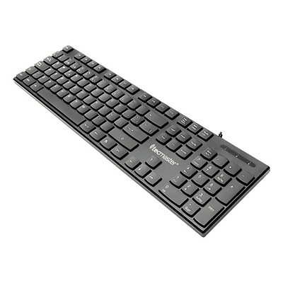 Teclado Básico Tecmaster Cableado Usb Negro Tm-100513 Idioma Español España