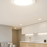 Plafón Led Embutido Circular 18w Logic 6500k 1440lm