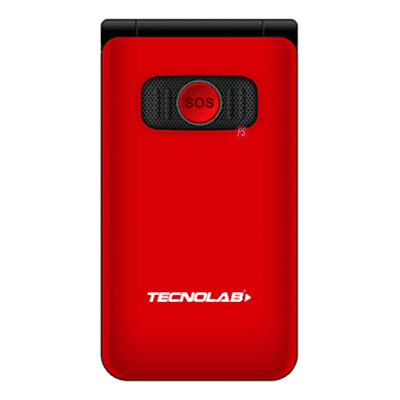 Telefono Senior Adulto Mayor 2.8  Doble Pantalla Rojo Tl705r Rojo