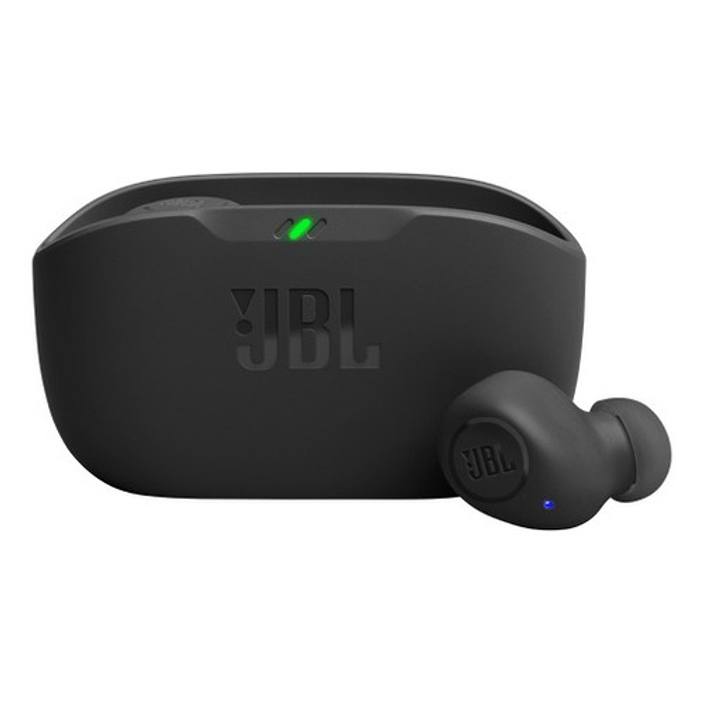 Auriculares In-ear Inalámbricos Jbl Tws Wave Buds Negro