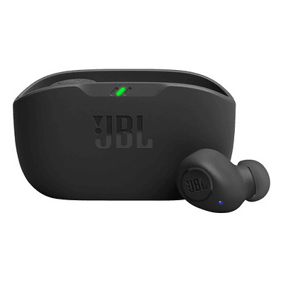 Auriculares In-ear Inalámbricos Jbl Tws Wave Buds Negro