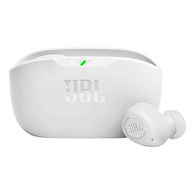 Auriculares Bluetooth Jbl Wave Buds Tws Y Color Blanco
