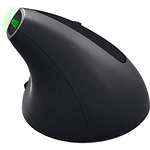 Mouse Meetion R390 Vertical Ergonómico Inalámbrico Color Negro