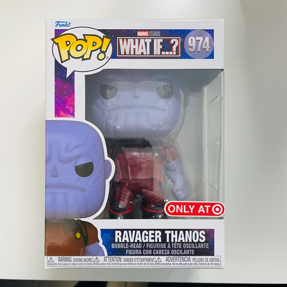 Figura De Acción De Thanos De Funko Pop!
