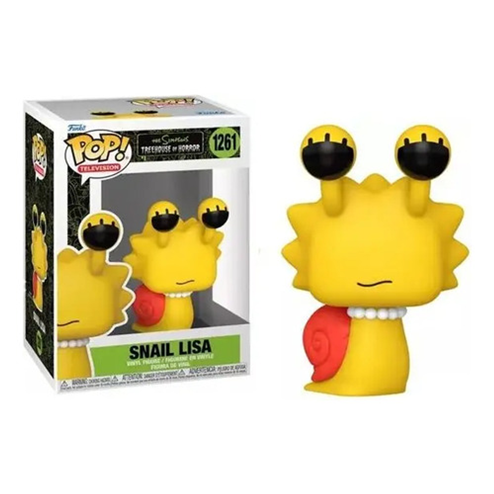 Funko Pop Snail Lisa 1261 Los Simpsons Treehouse Of Horror