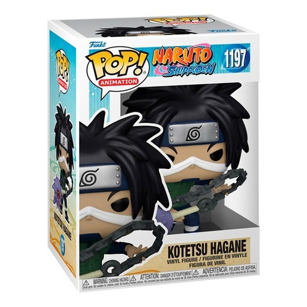 Funko Pop Animation Naruto Kotetsu Hagane W/weapon 1197