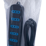 Alargador Eléctrico 6pos 3mt Switch Tm-800100bk Tecmaster Negro