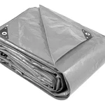 Lona Carpa Multiuso Impermeable 3x5 Mts Gris Con Ojetillos