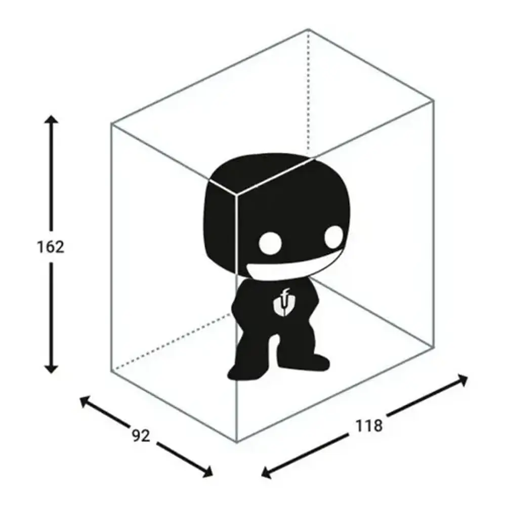 Pack 3 Unidades Protectores Vinilo Transparente Funko Pop!