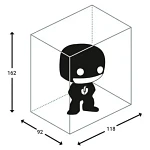 Pack 3 Unidades Protectores Vinilo Transparente Funko Pop!