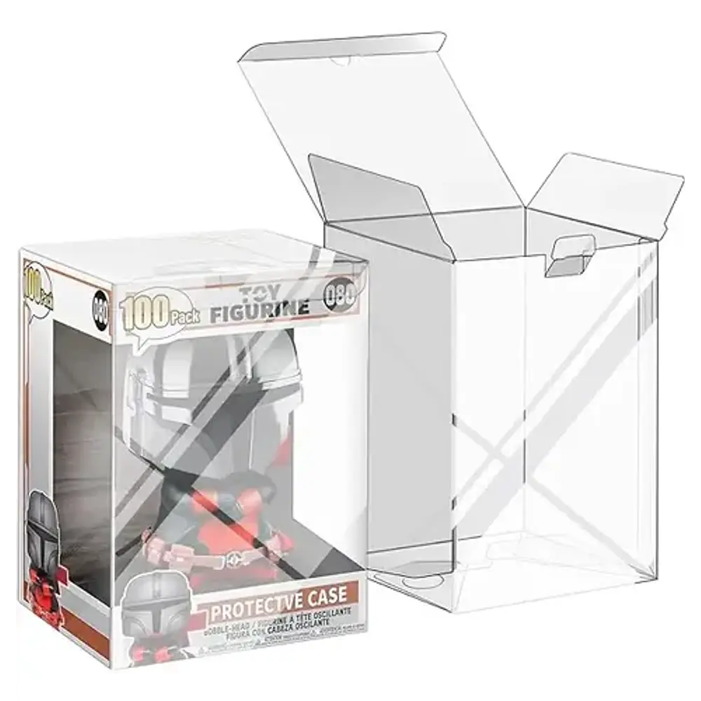 Pack 3 Unidades Protectores Vinilo Transparente Funko Pop!