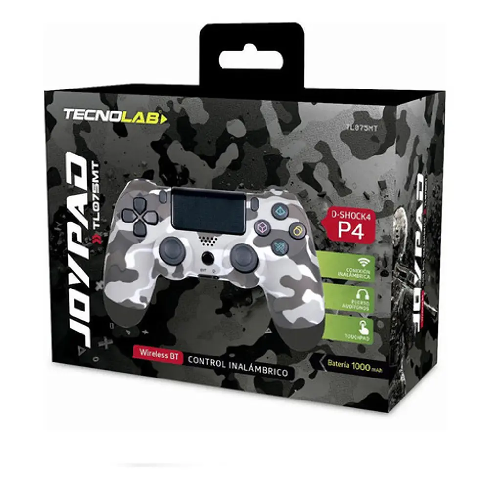 Control Compatible Con Ps4 Mt Dual Shock Bluetooth Mimetizado