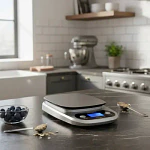 Balanza Digital Hasta 10kg Con Pantalla Led Ks491, Philco Plateado 