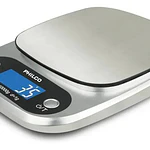 Balanza Digital Hasta 10kg Con Pantalla Led Ks491, Philco Plateado 