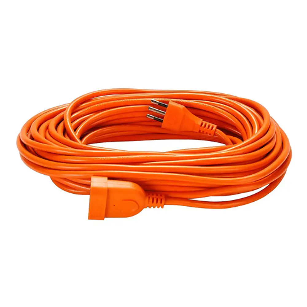 Extensión Eléctrica Macrotel 15 Metros 2500w Naranja
