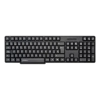 Teclado Basico Usb Alambrico Negro