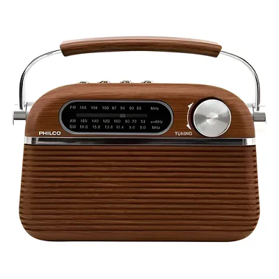 Radio Vintage Am-Fm Bluetooth Usb Philco Vt329