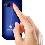 Teléfono Senior Tecnolab 4g Adulto Mayor Almeja Azul TL-456BL
