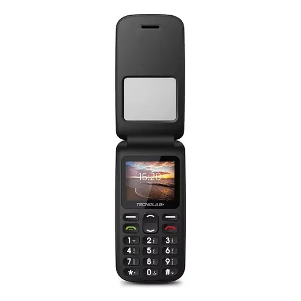 Teléfono Celular Almeja Senior Adulto TL-456R Rojo