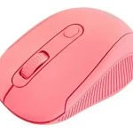 Mouse Inalámbrico Óptico Usb Fiddler Rosado