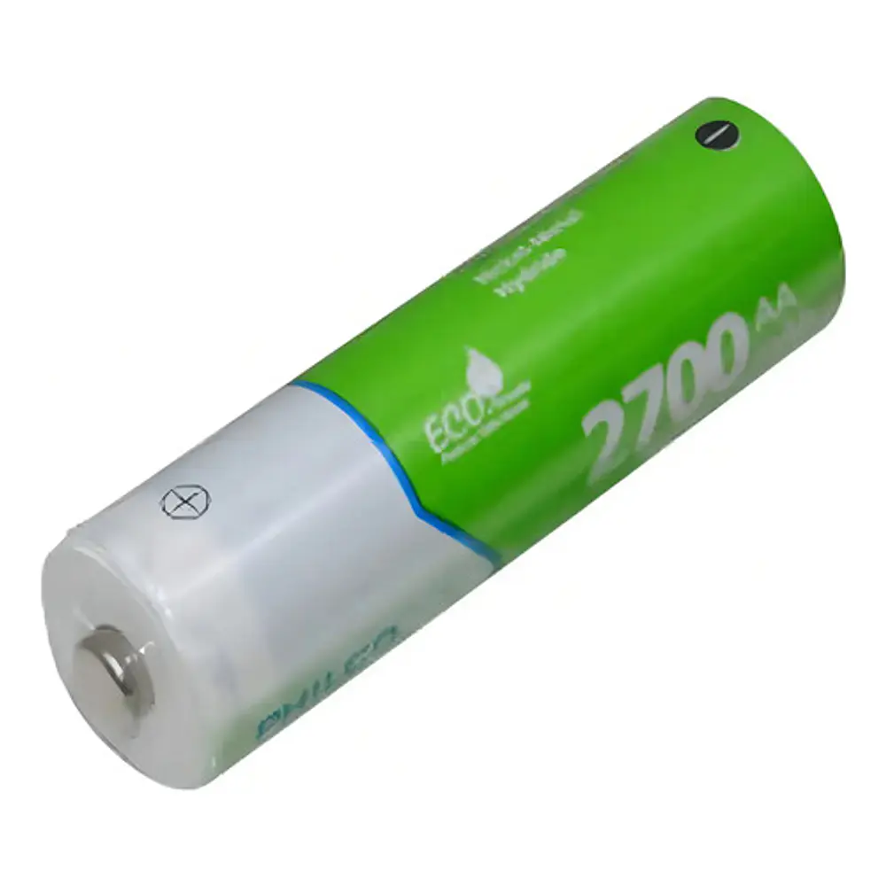 Pilas Recargables AA 5 Unidades 2700 Mah Philco