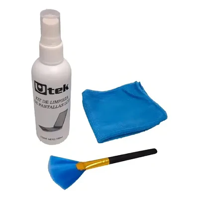 Kit Limpieza pantallas Lcd Tv Notebook Celular 100ml